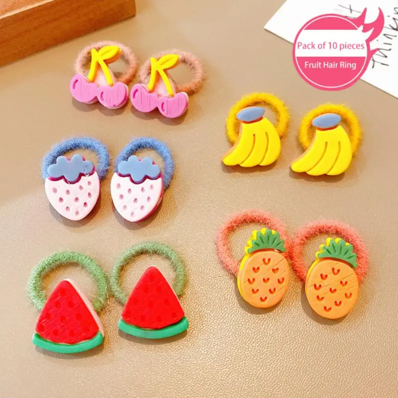 Детская резинка не повреждает волосы эластичная для волос девочек маленькая