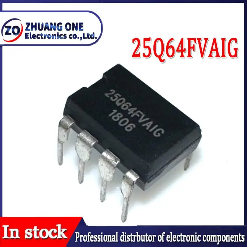 2 шт./партия W25Q64FVAIG W25Q128FVIQ 25Q64FVAIG 25Q128FVIQ DIP8 новый оригинальный