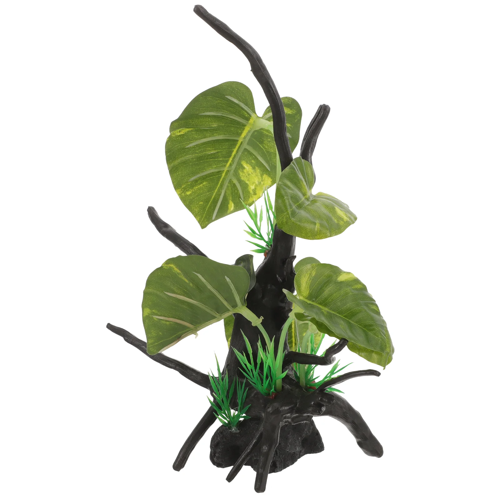 

Decor Aquatic Ornament Fish Tank Accessories Decorations Decorate Artificial Fake Aquarium Plants Plastic Tree Root