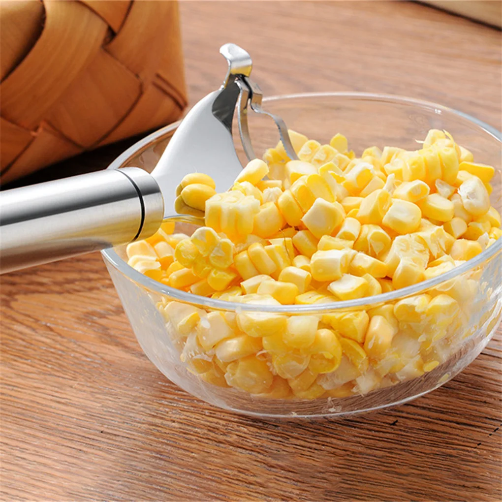 

Portable Corn Peeler Stainless Steel Kernel Slicer Peeling Tool Peeling Corn Kerneler Peeler Fruit & Vegetable Tool/Corn Strippe