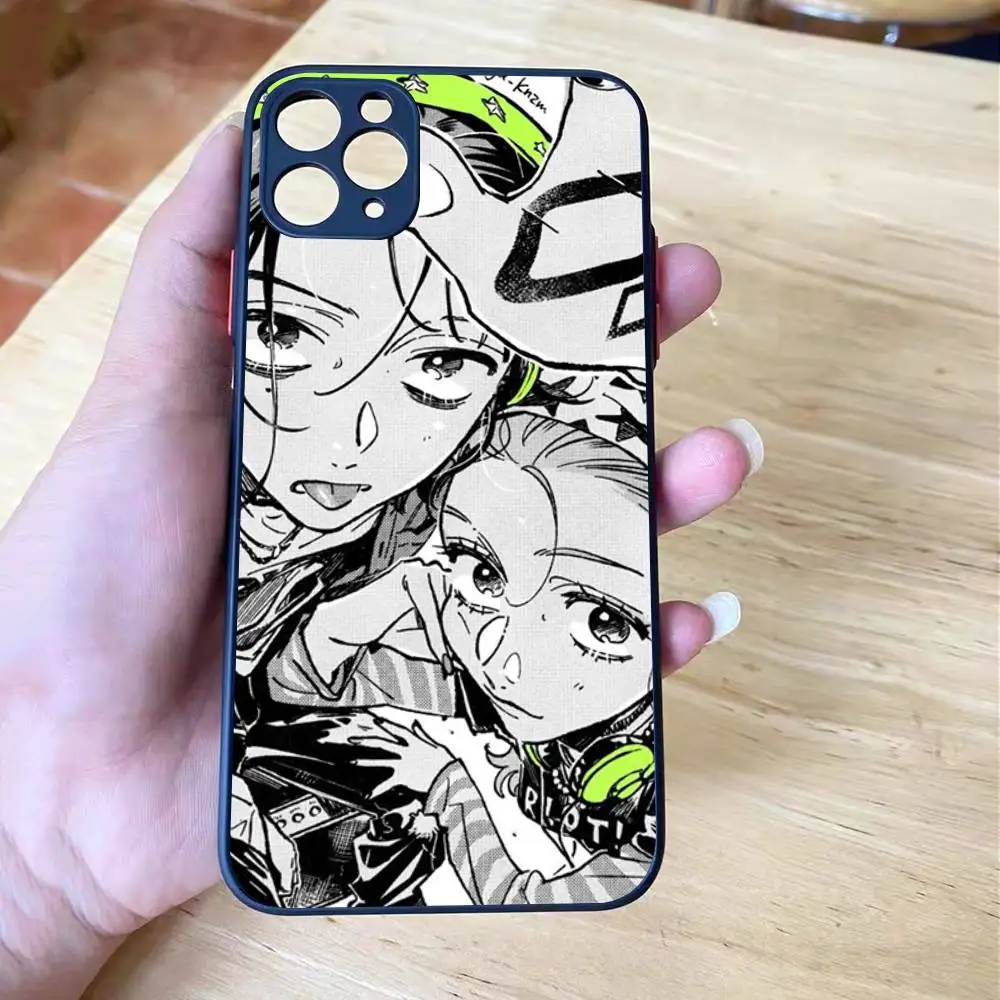 Фото Противоударный матовый чехол Aya Osawa Mitsuki Koga MitsuAya для iPhone 16 15 14 13 12 11 Pro Max X XR XS MAX Mini №4