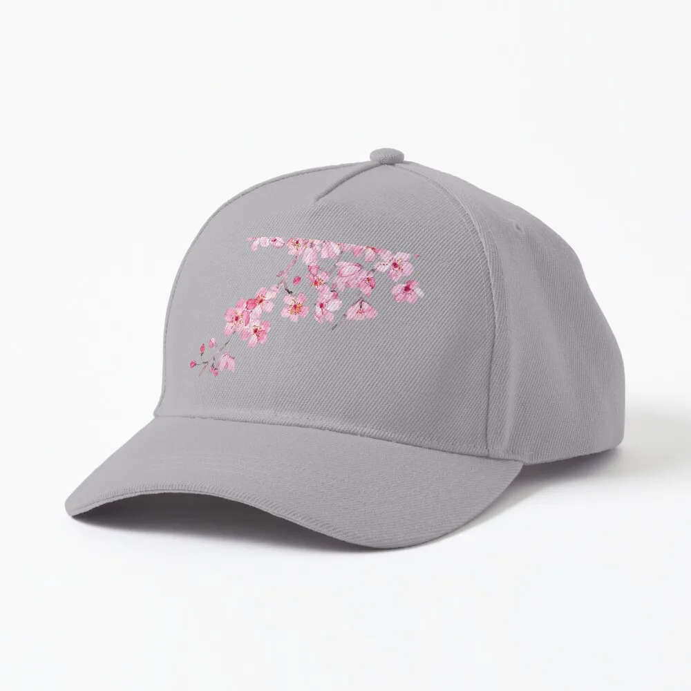 

Розовая цветущая вишня акварель 2020 шапочка, разработанная и продаваемая топ-продавцом цветная