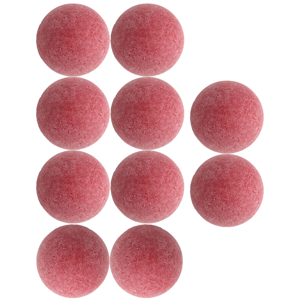 

10 Pcs Replacement Balls Outdoor Table Plastic Accessories Tabletop Game Soccer