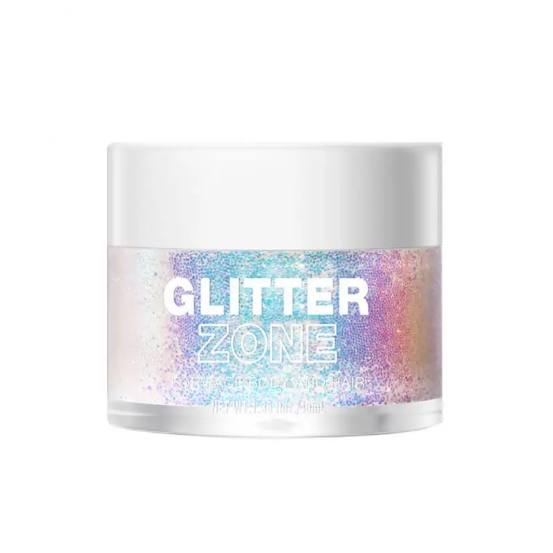 Colorful Gel Liquid High-gloss Face Body Hair Multi-purpose Illusion Sequin Eye Shadow Body Glitter