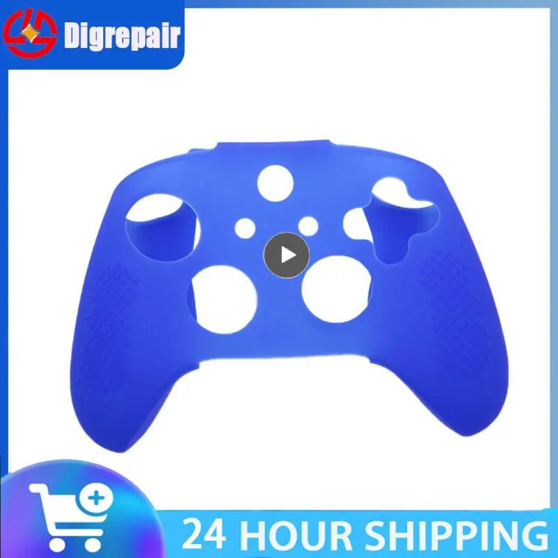 

Difficult To Dust Handle Cover Easy To Clean Dirty Resistant Solid Color Case Wear-resistant Feel Good Gamepad Silicone Case