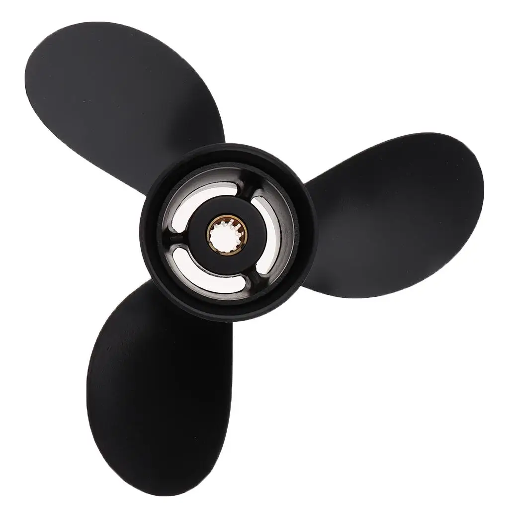 Ouboard Aluminum Propeller for 2 Stroke 6HP M6B / 8HP M8B 9.8HP M9.8B |