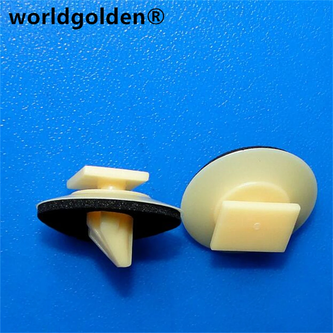 

worldgolden, 10 шт., автозастежки, обшивка двери, панель/зажим для крепления заднего спойлера для Mazda KB8A-51-SJ3