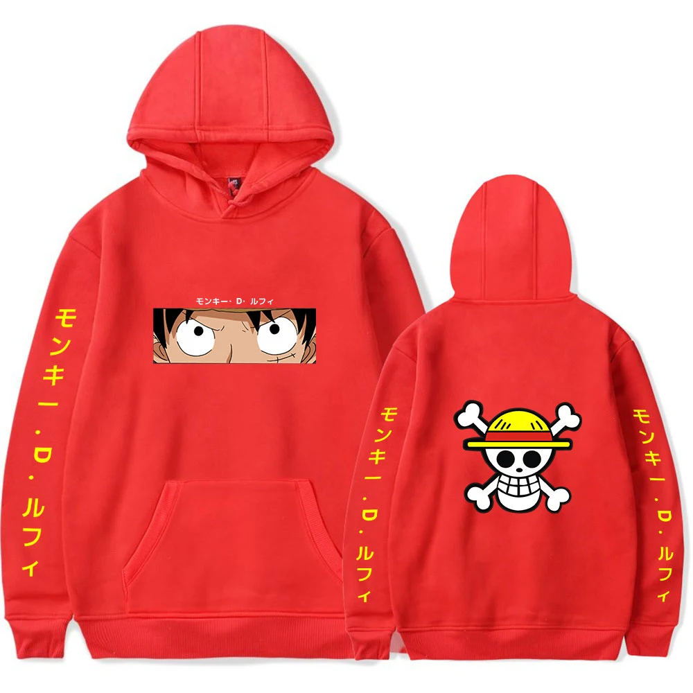 

One Piece Hoodie Men's Anime Hoodie Sweatshirt Print Pullover Top Hip Hop Streetwear Hoodies Women Streetwear