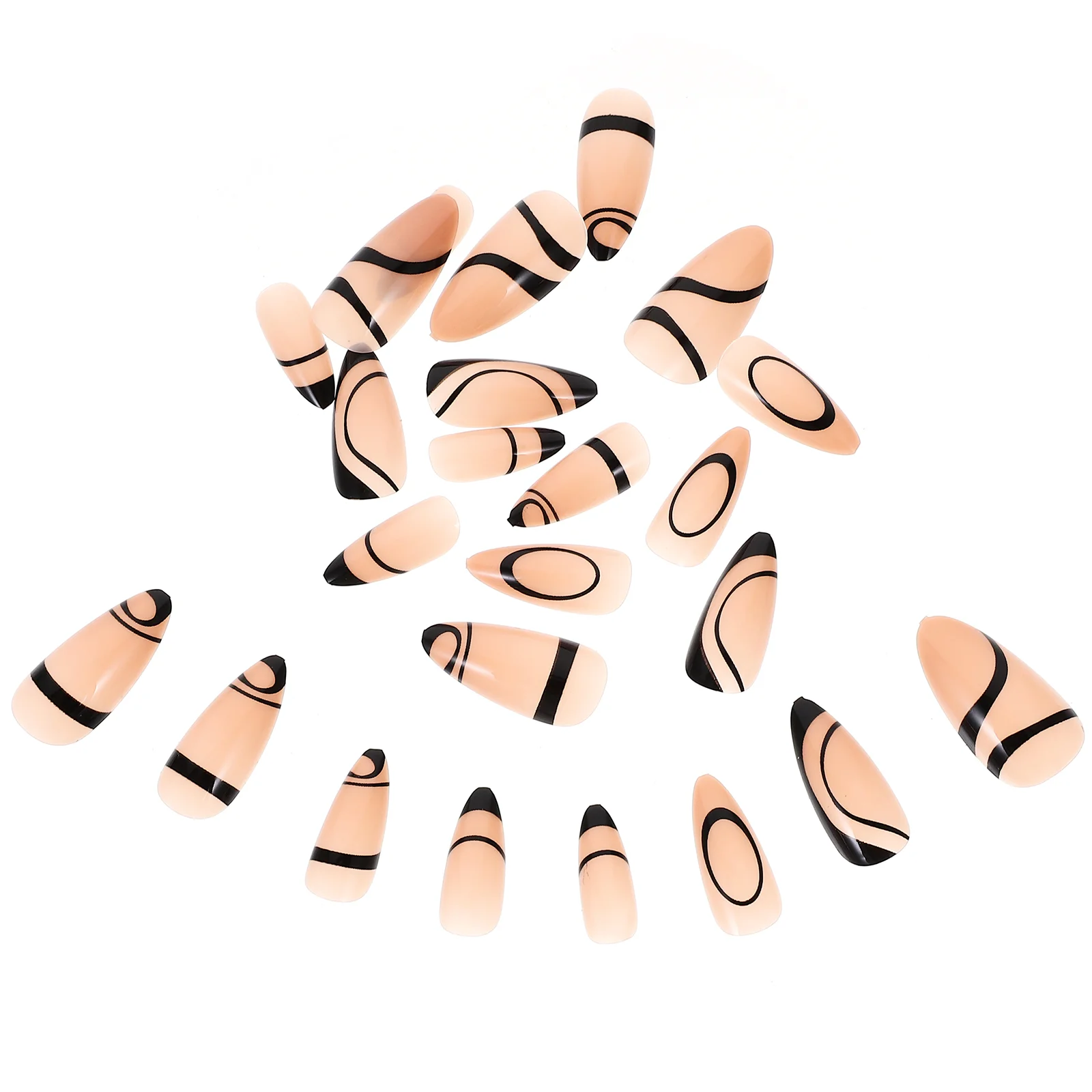 

1 Набор, накладные ногти для женщин, инструменты для маникюра