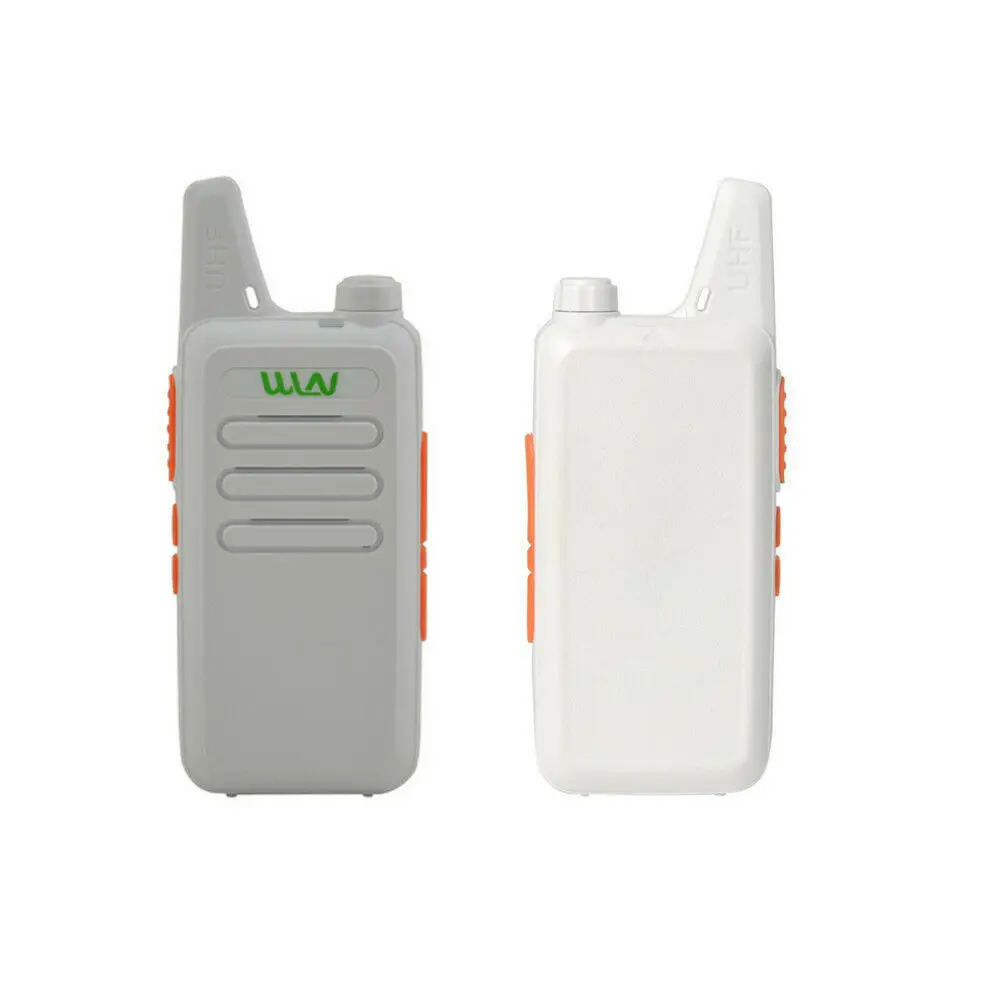 2 шт. белая НОВАЯ рация WLN KD-C1 5 Вт UHF 400-470 МГц CTCSS/DCS TOT VOX Scan Squelch двусторонняя