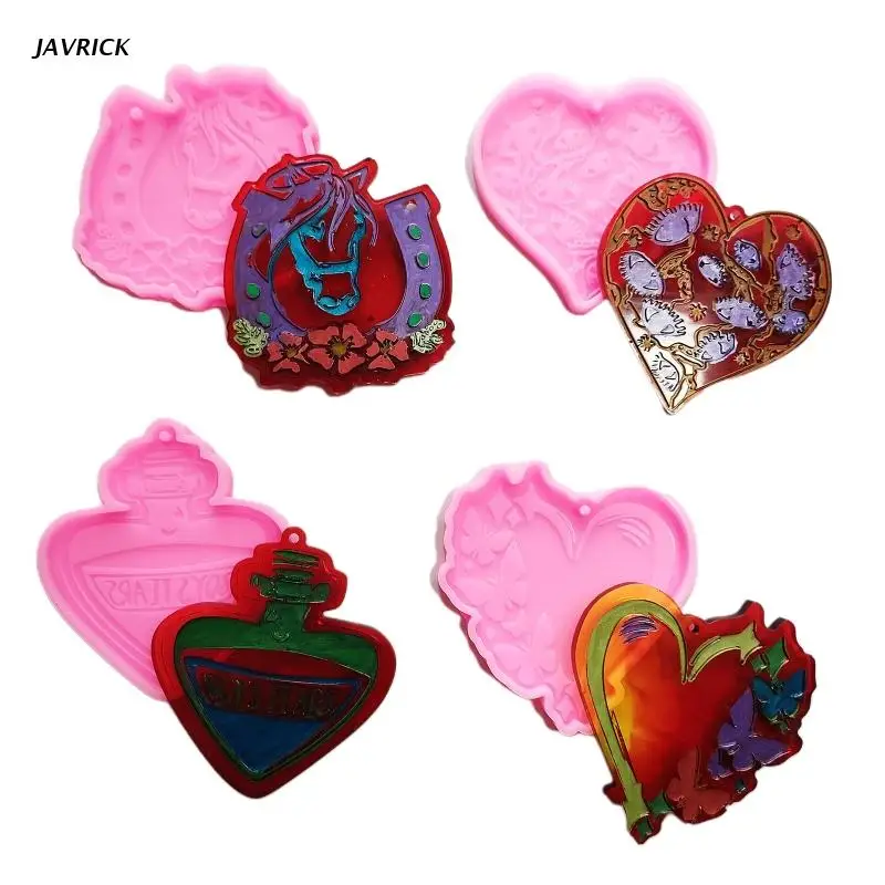 

Блестящая Глянцевая форма «сделай сам» для брелков и подвесок из смолы