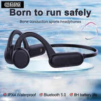 bone conduction earphone bluetooth headphone audio music hifi outdoor sport stereo waterproof wireless headset microphone earbud