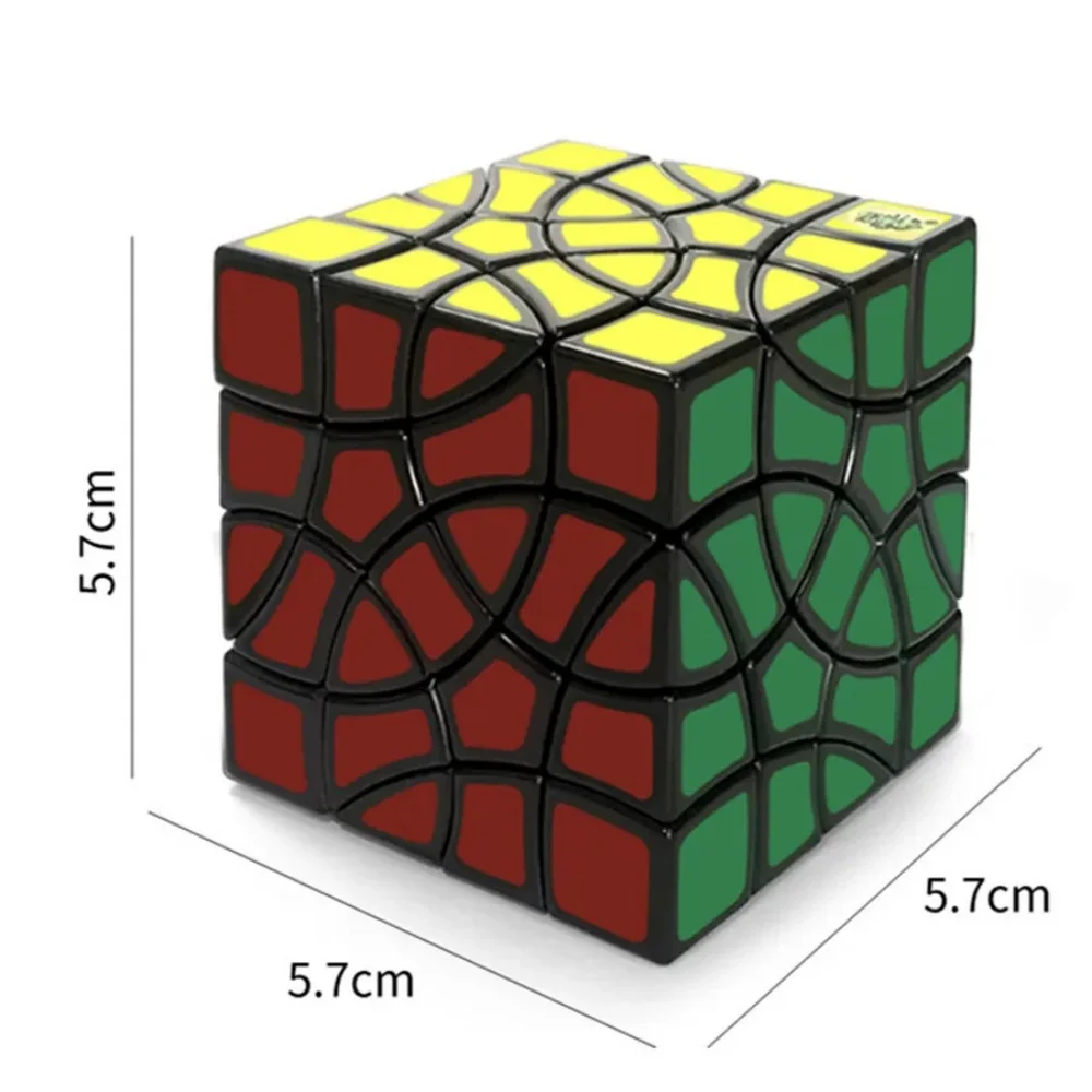 Профессиональная 4-угольная Игрушка-головоломка Lanlan Magic Cube Для Детей Без Наклеек -