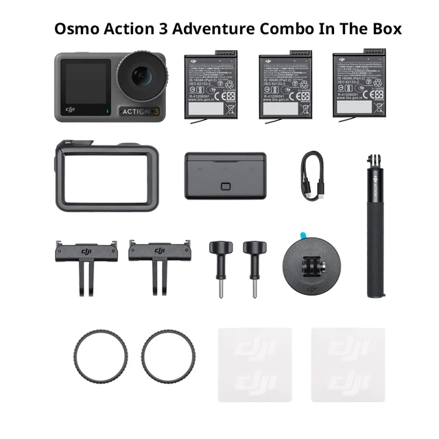 DJI Action 3 Adventure Combo + 256Gb