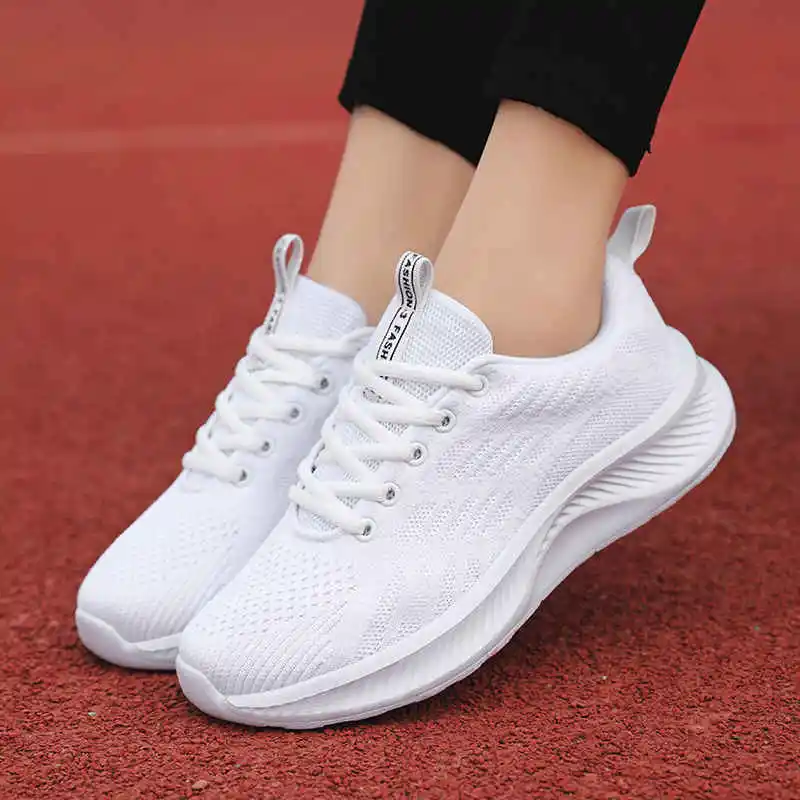 

Cushioning Women Sneakers 2023 Summer Height Increase Women's Sport Shoes On The Platform Tenis Running Red Sports Shoes Tennis