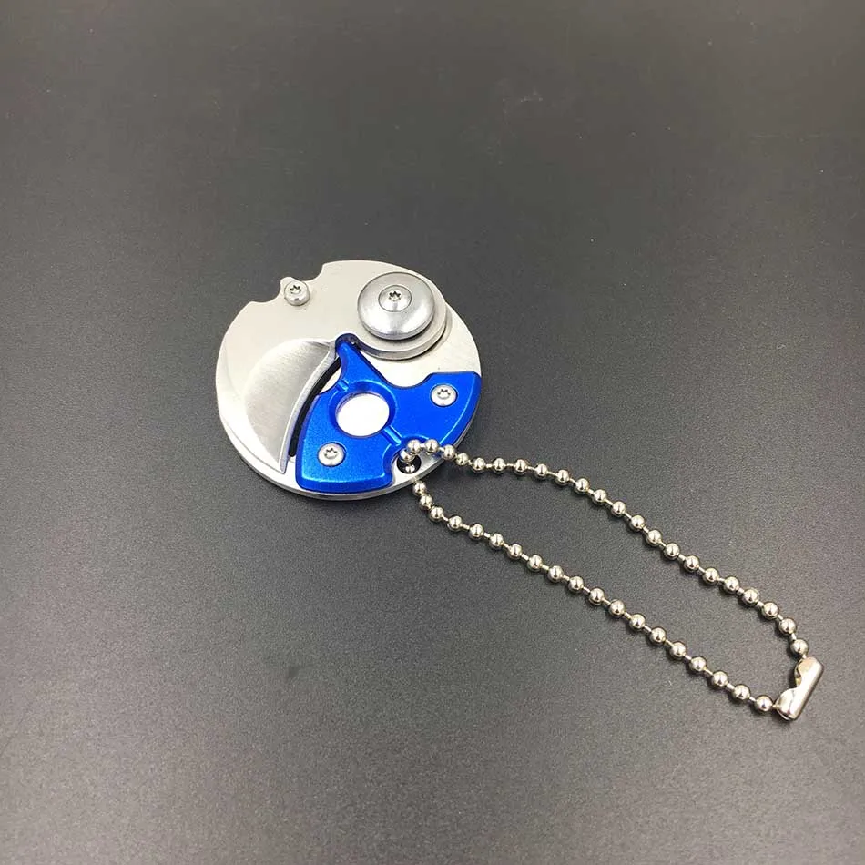 Складной нож из углеродного волокна и стали с ручкой для выживания в кемпинге