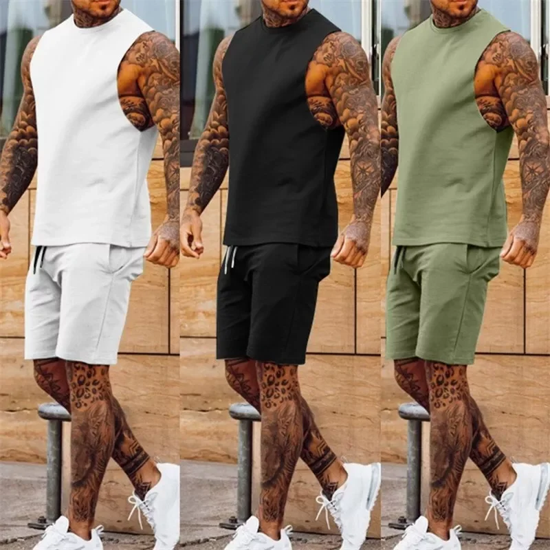 

NEW IN Summer 2 Piece Beach set Patchwork Short Sleeve Shirts & Shorts Sets Casual Tracksuit Tshirt Anime Summer Sportswears