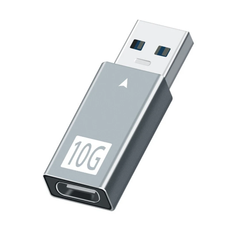 

Переходник из алюминиевого сплава с USB на Type-C Gen2 USB3.1, преобразователь со встроенным чипом, высокоскоростная передача B2RC
