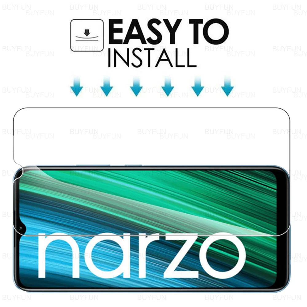 3 шт. чехол из закаленного стекла Narzo 50A 6 5 &quotHD Защитная пленка для экрана Realme 50I Realmy