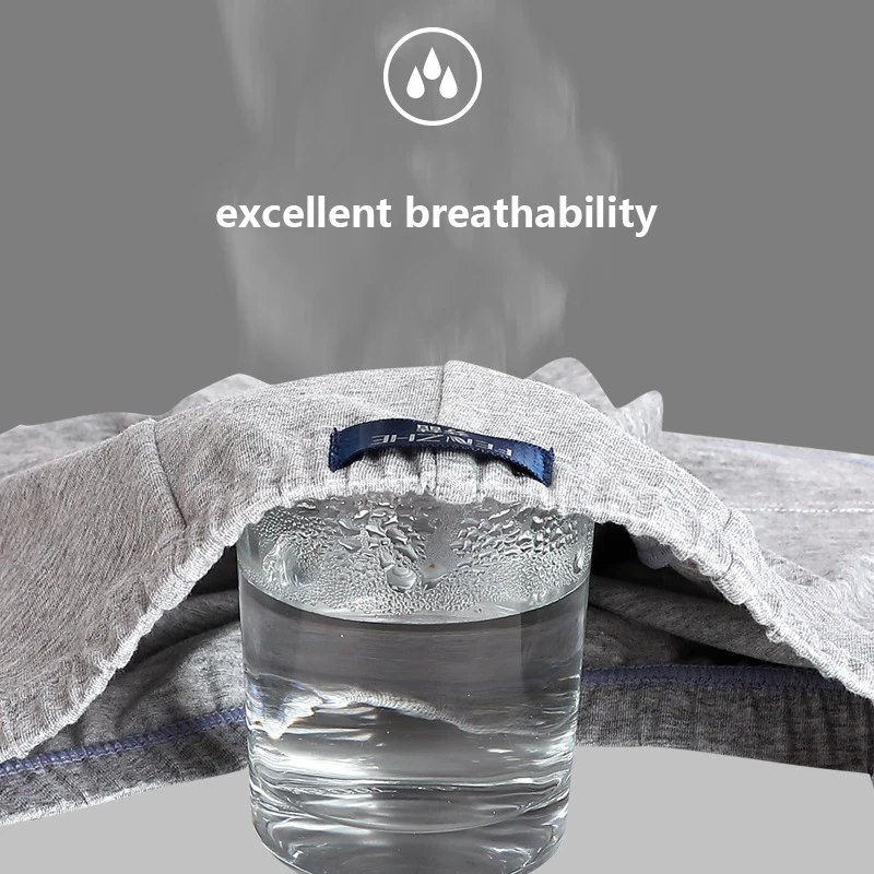 10PCS Men's Panties Pure Cotton Underwear Boxer Shorts Breathable Comfortable Plus Size Man Underpants Boxershorts Wholesale