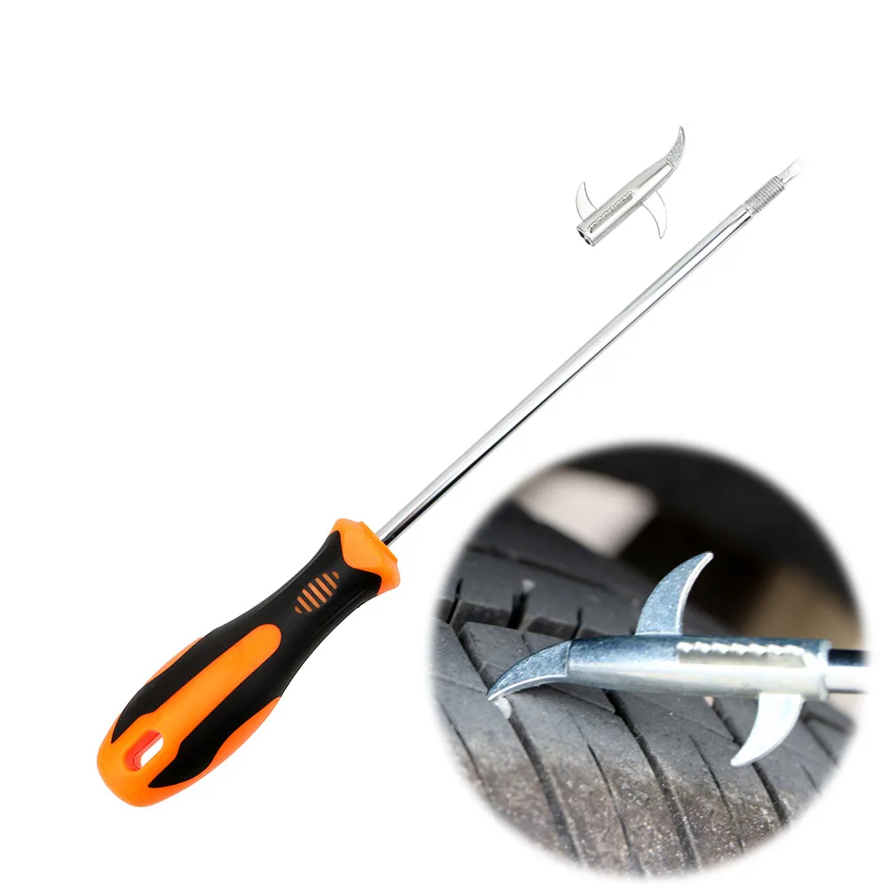 

Car Tire Cleaning Stone Hook Removable As Screwdriver Multifunction Tyre Protector Groove Stones Remover Hooks Car Accessories