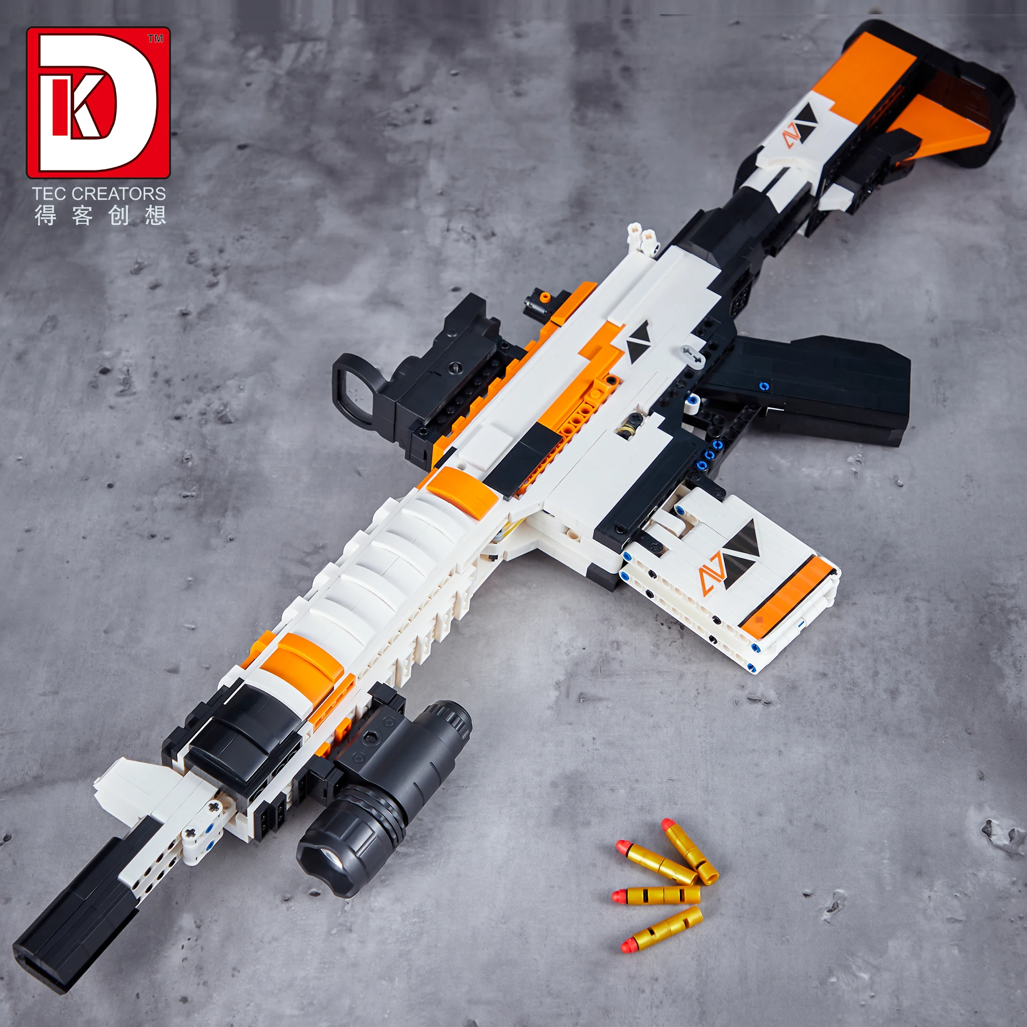 

Military Sniper Gun Rifle Building Blocks Shooting Bricks Brick Pistol Shoot Machine Technical Kids Build Toys For Children