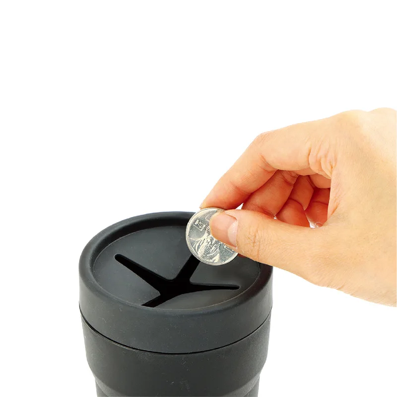 Мини маленькая черная Автомобильная мусорная корзина контейнер для хранения