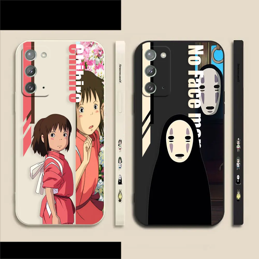 

Spirited Away No Face Case For Samsung A50 A30 A20S A10S A10 A14 Note 20 10 9 M32 M22 M10S A20 Pro Plus Lite Ultra 4G 5G Case