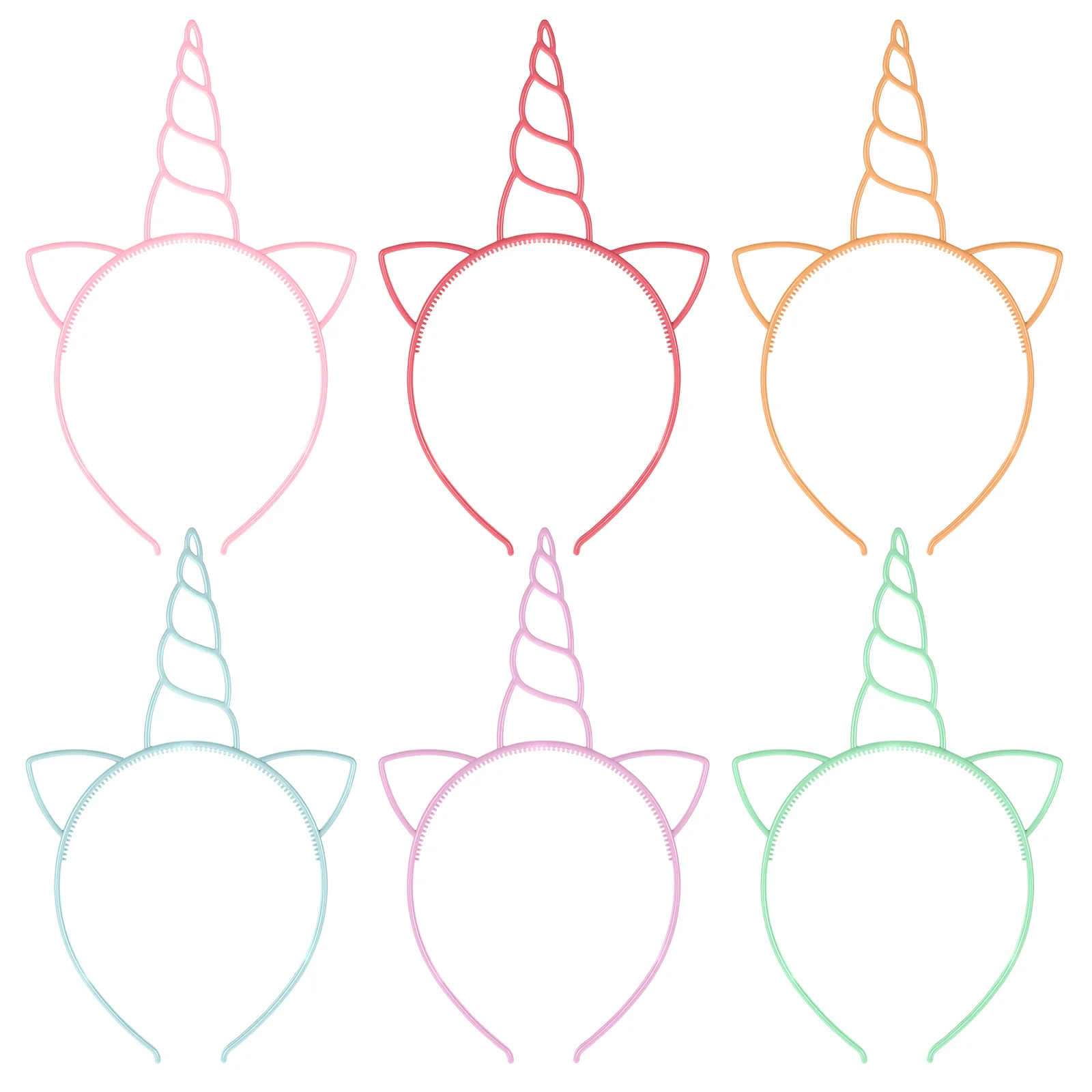 

12pcs Headbands Colored Kids Hairbands Headdress Dress Prop Costume Accessory Photography Party