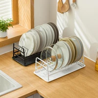 pot rack cover kitchen plate rack free punching dish drying rack kitchen dish rack plate organizer drainer cocina