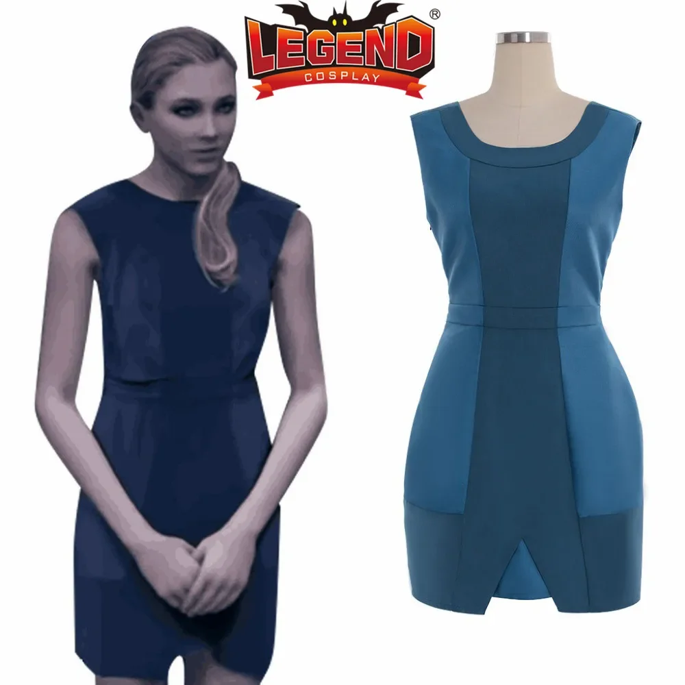 

Game Detroit Become Human costume dress Chloe Cosplay Costume adult costume halloween costume custom made full set outfit blue