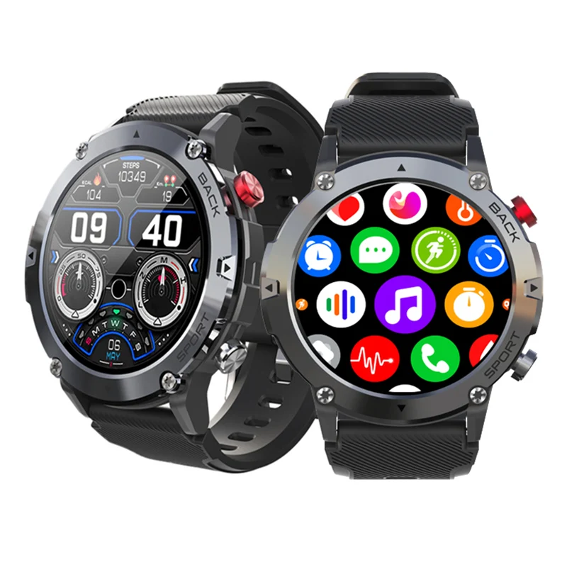 

Sports Smart Watch Men Waterproof IP68 1.32inch High-Definition Screen Answer Call Heart Rate Monitor Blood Pressure Smartwatch