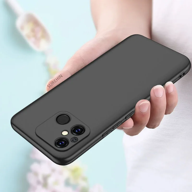 SUREHIN жидкий силиконовый чехол для Redmi 11A синий фиолетовый зеленый женский мягкий