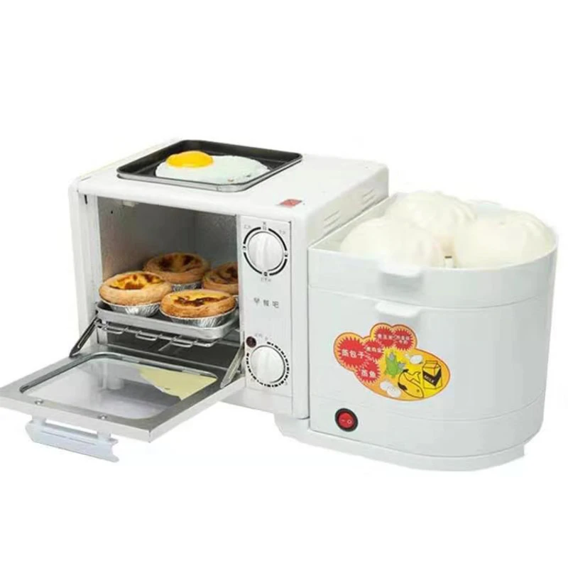 

1600W home multi-function 3-in-1 toaster breakfast machine breakfast set toaster maker 3 in 1multi-function toaster