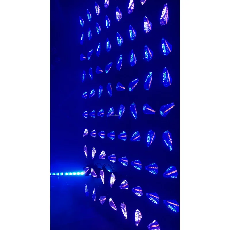 Фото Новинка Tiitee: Светодиодный матричный светильник COMPASS Infinite Rotation 4 Eyes 4x80W LED Matrix Light DMX512 RGBW для ретро-сценического освещения №4
