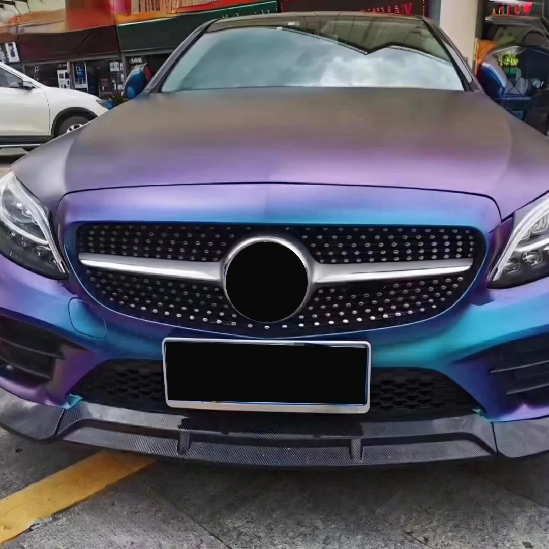 Фото Передняя решетка радиатора, бампер, обвес, стайлинг кузова для Mercedes-Benz C-класса W205 C205 S205 A205 C43 2019-22 C180 C200 Diamond №1