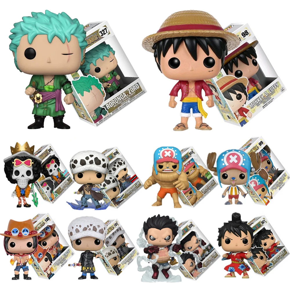 

Funko POP One Piece Figure Luffy chopper AISI Luo luffytaro Action Figure Collection Model Toys Brinquedos For Christmas Gift