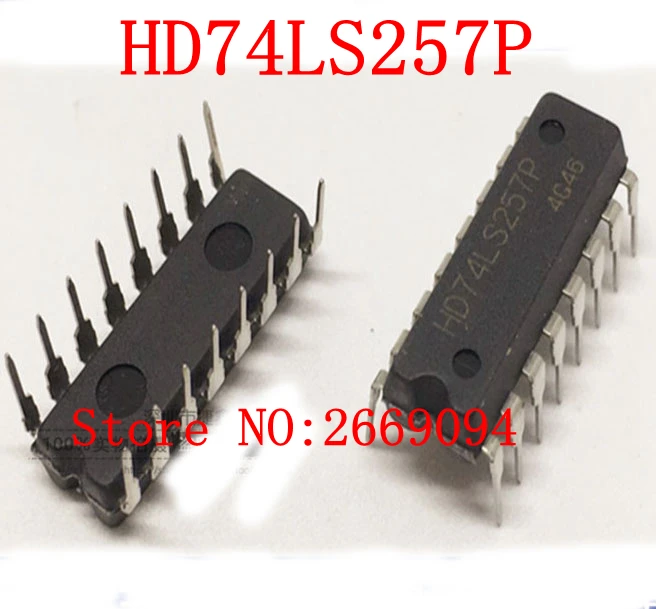 

10PCS /50PCS Free shipping SN74LS257N 74LS257N HD74LS257P HD74LS257 74LS257 74LS257P DIP-16 NEW