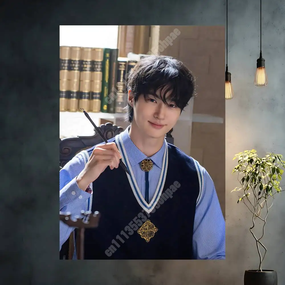 Фото Эстетические постеры Kdrama B-Byeon W-WooSeok, галерейные принты, HD-изображения для дома, стильное украшение для стен №2