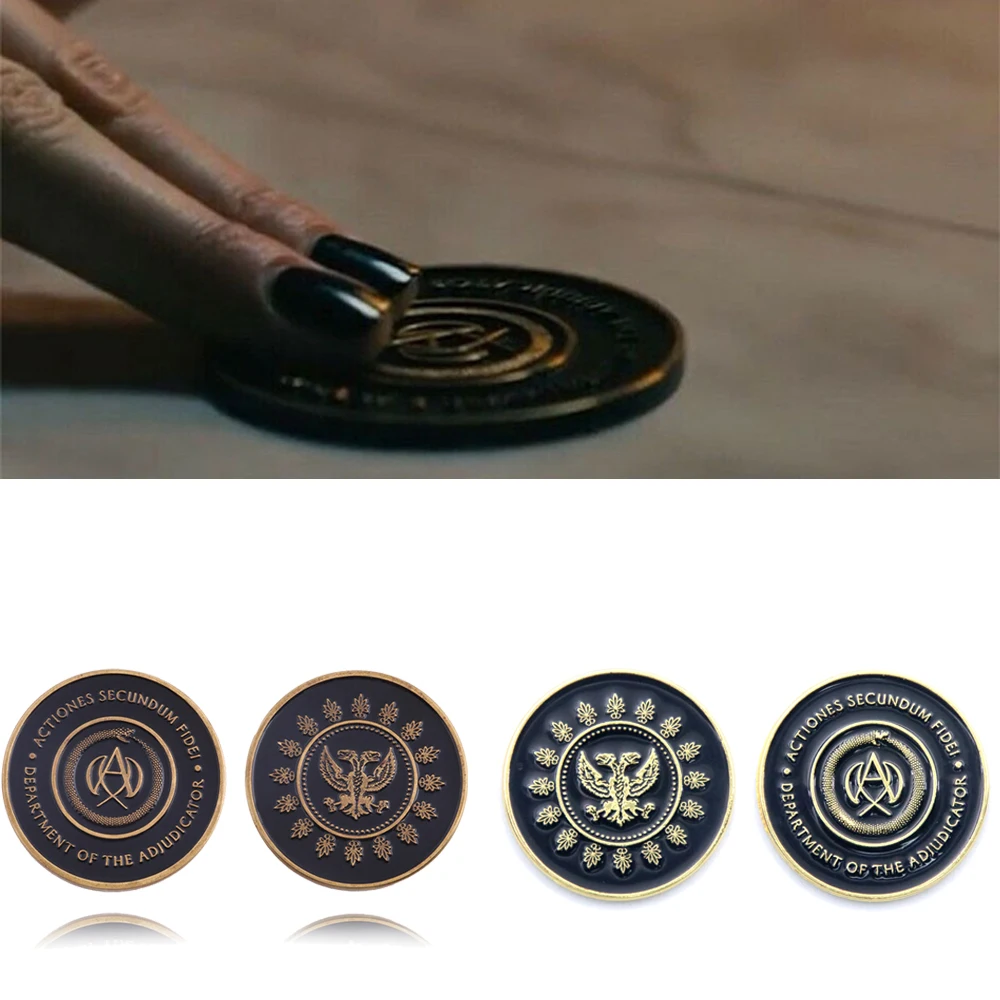 

Джон фитиль маркер кровавой приманки открывающийся брелок для монет для косплея Кеану ривс Золотой металлический реквизит для костюма мон...