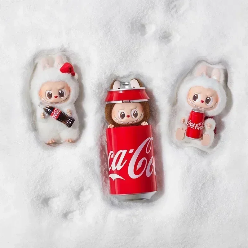 Фото POP MART Labubu the Monsters Coca-Cola Series Vinyl Face Blind Box - Аниме-фигурки, загадочные куклы для девочек, праздничный подарок №3