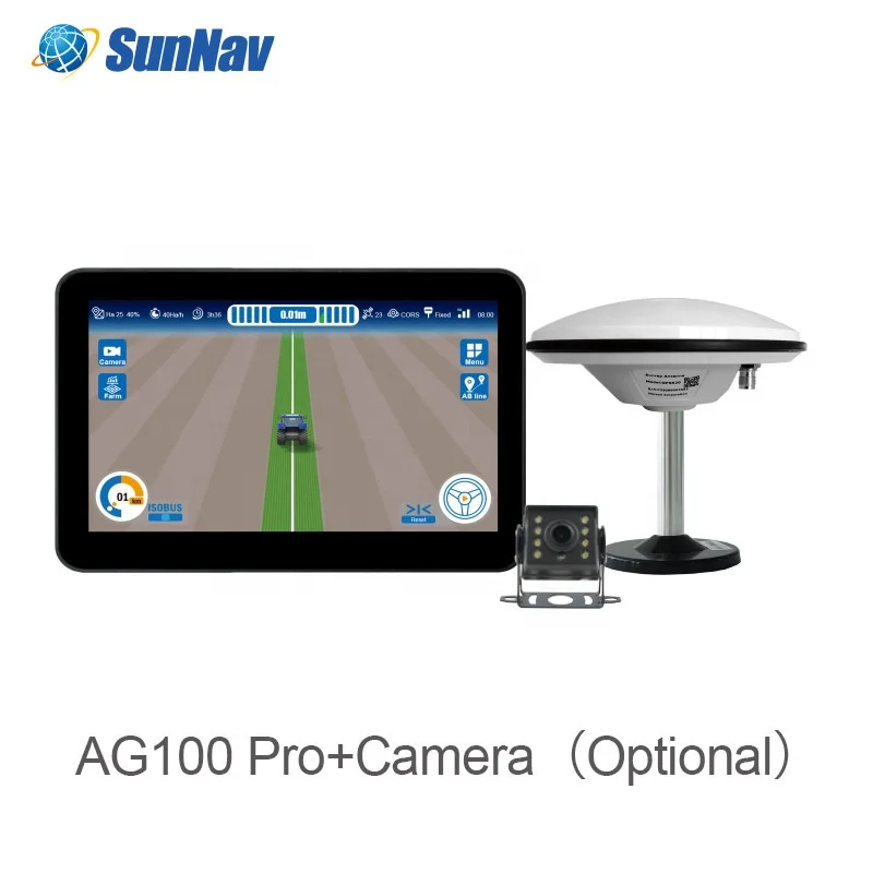 Фото Система GPS-навигации для тракторов SunNav AG100 PRO: высокоточная система навигации для сельскохозяйственной техники с поддержкой PPP №3