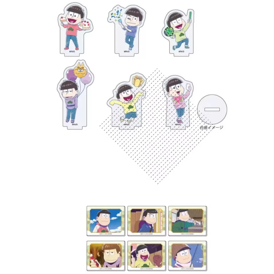 Фигурки Karamatsu Choromatsu Ichimatsu Jyushimatsu Todomatsu NoEnName_Null