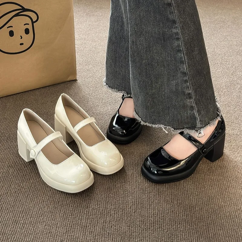 

Туфли-лодочки женские на низком каблуке 3 см, с открытым носком