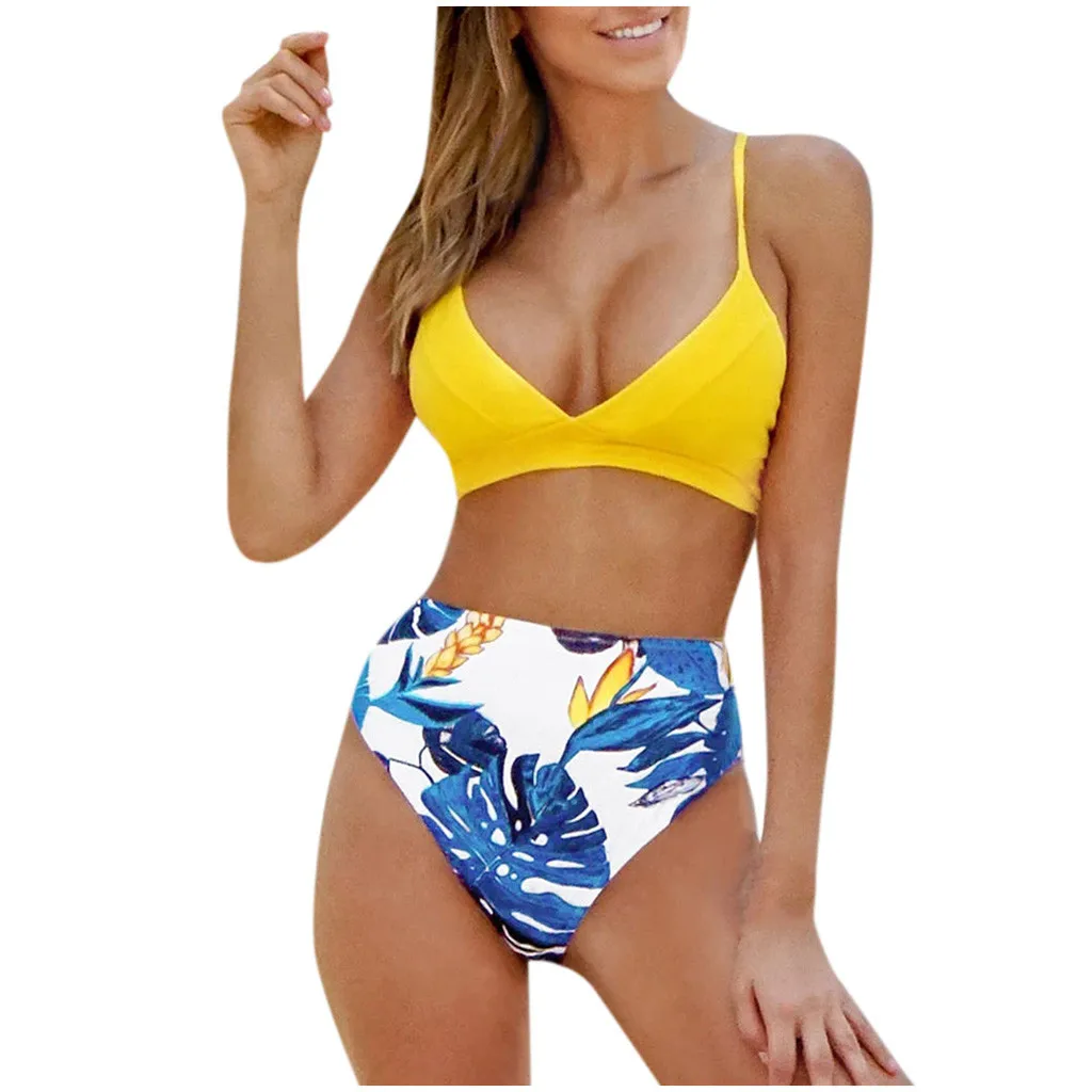 

Bikini Sexy Swimwear Split Fashion Women's Print Bikini Swimwear Swimwears Tankinis Set Swimwears brazilian panties