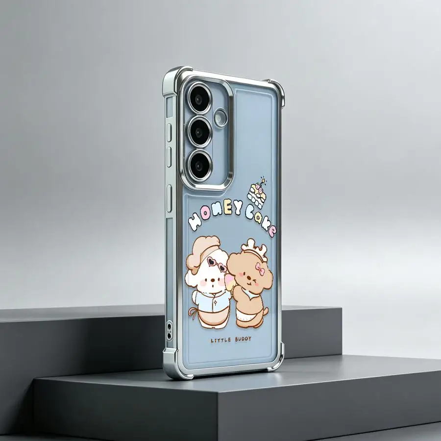 Фото Чехол для телефона Samsung Galaxy A23 A51 A16 A06 A73 A13 A54 A34 A24 A52 A14 A04 A07 A53 A12 A03 A15 A05 A33 A50 с изображением медведя №5