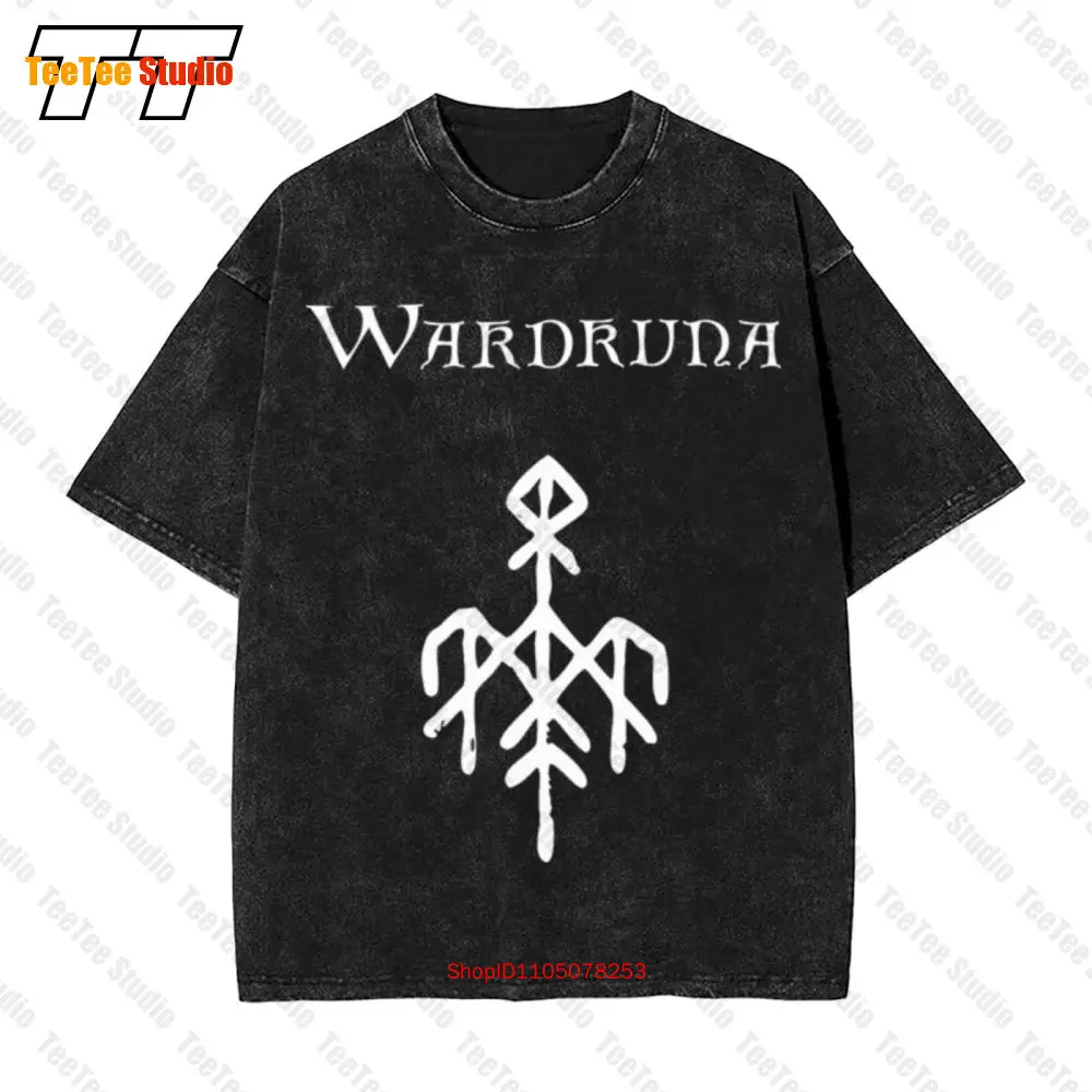 Фото Винтажная футболка большого размера Wardruna Norwegian Nordic Folk Music Group 3PJO №1