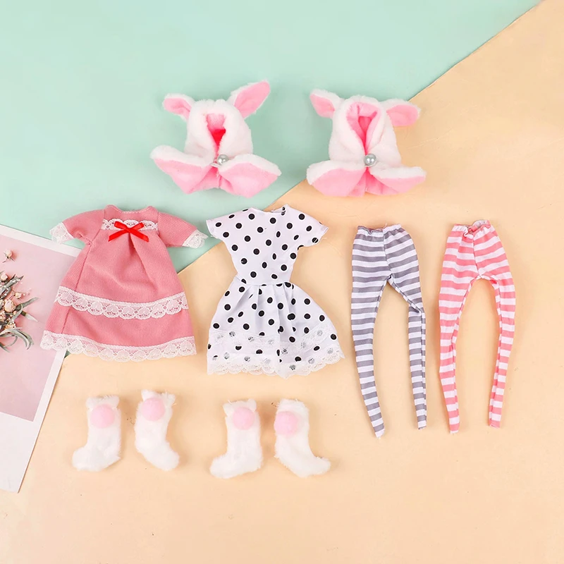 

New 1/6 Doll Clothes Suit Dress Hat Pants Shoe 29cm Doll Dressup Toy Accessories