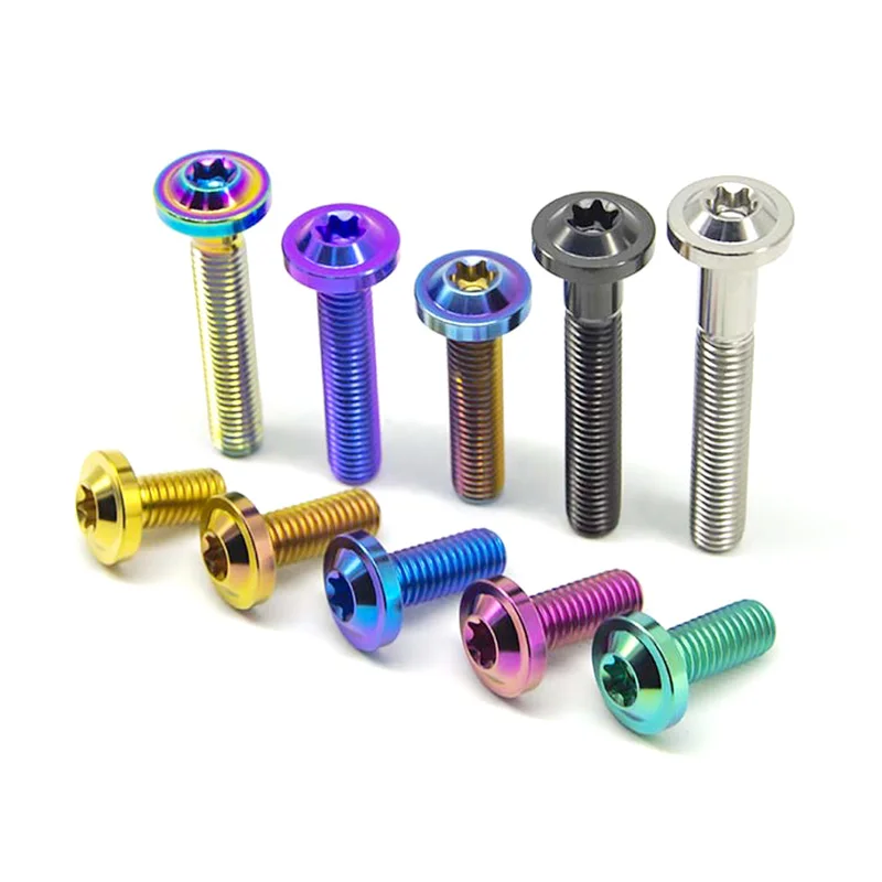 TITST Титановые болты M5/M6 Torx для мотоцикла 10 шт.