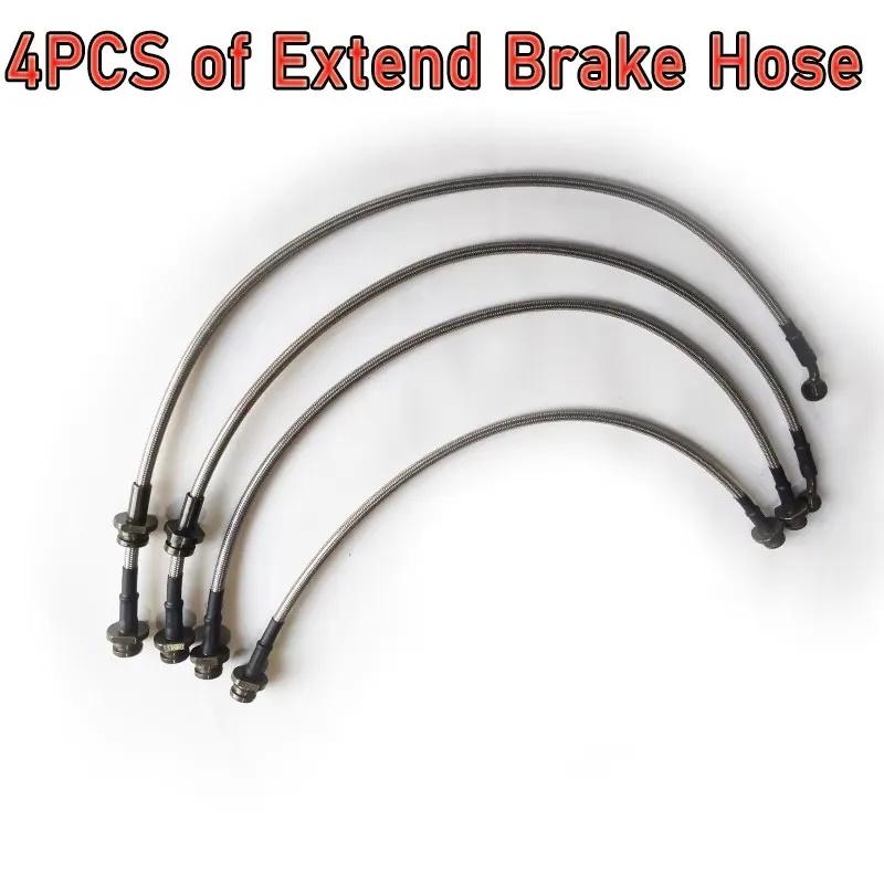 

Автомобильный удлиненный тормозной шланг для Suzuki Jimny Jb74W JB64 2019-2025 гг., удлиненный тормозной стальной шланг, 2-3 дюйма, комплект подъема подвески для бездорожья